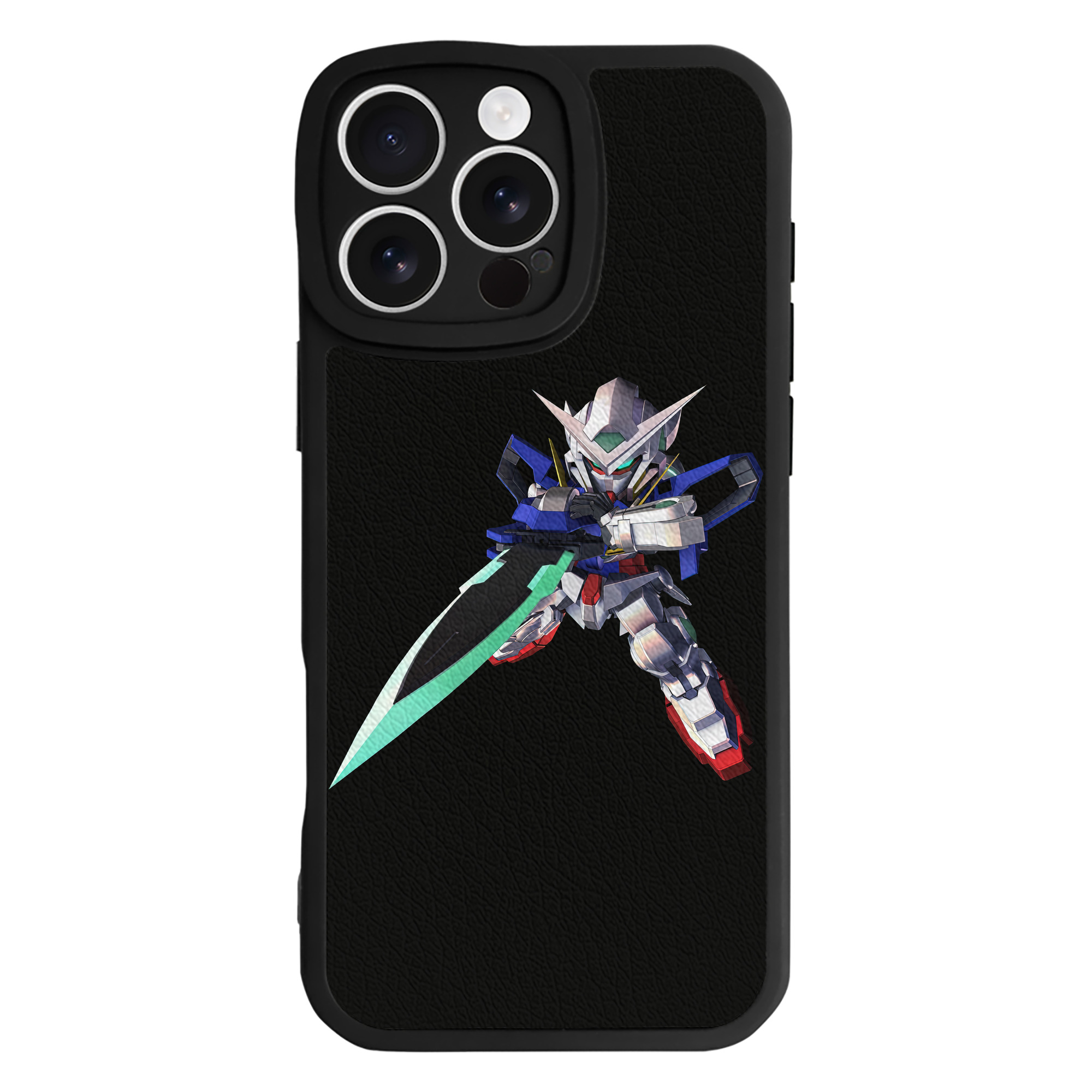 （画像用） 機動戦士ガンダム Mobile Suit Gundam 【iPhone 16シリーズ対応】シリコンスマホケース（レザー調） 材質：シリコン